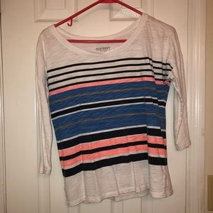 Old Navy stripped shirt